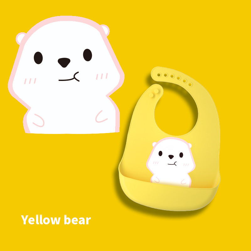 Baby Bib with Rice Pocket